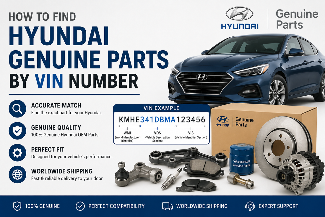 How to Find Hyundai Genuine Parts by VIN Number
