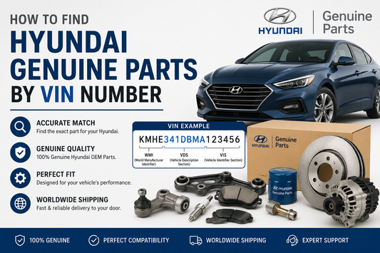 How to Find Hyundai Genuine Parts by VIN Number