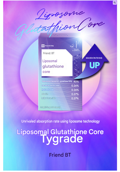 Benbiti Liposomal Glutathione Core 375mg 30 tablets, 4 packs