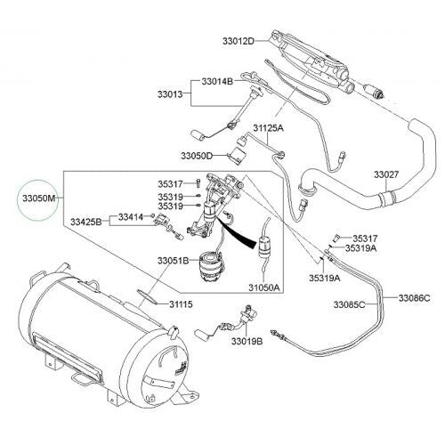 [33050M] NEW DRIVER ASSY-LPG PUMP 33050F6010 for OPTIMA 15-18